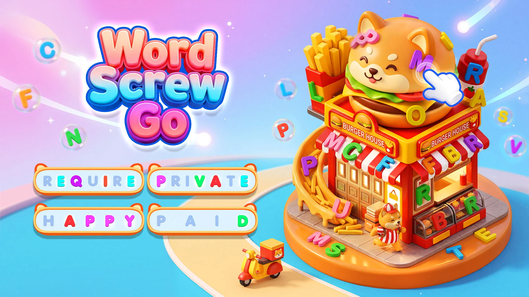 Word Screw Go: Screw Word Game screenshot